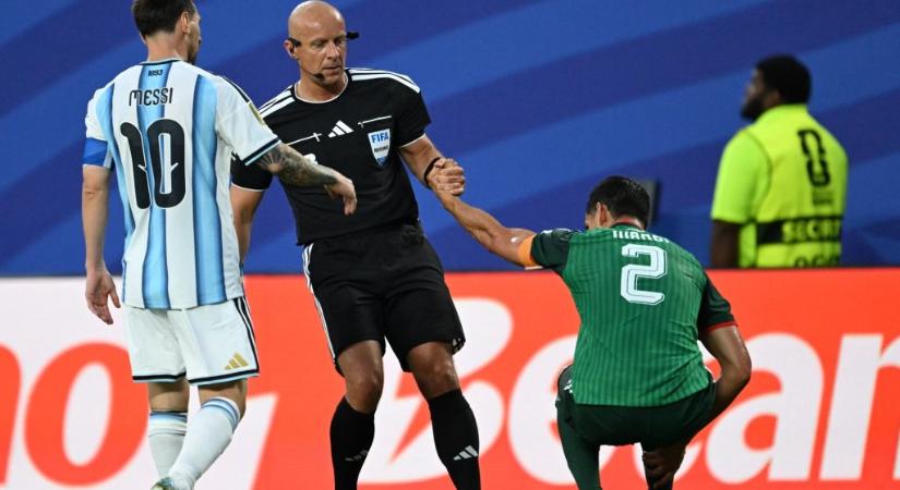 „A kiállítás lett volna a helyénvaló” – Lionel Messi megúszott egy piros lapot