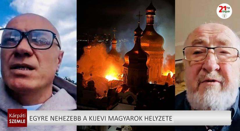 Egyre nehezebb a kijevi magyarok helyzete (videó)