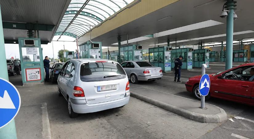 Rendkívüli rohamra figyelmeztet a határrendészet ezen a magyar határátkelőn