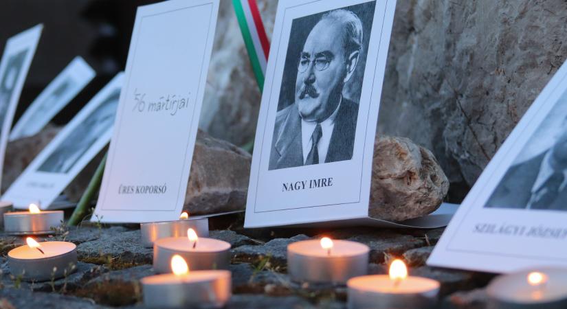 „Kegyelmet nem kérek” – Nagy Imrére és mártírtársaira emlékeztek Nagyatádon
