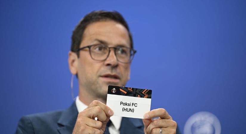 Nem volt a Paksi FC mellett a szerencse a Konferencialiga-sorsoláson