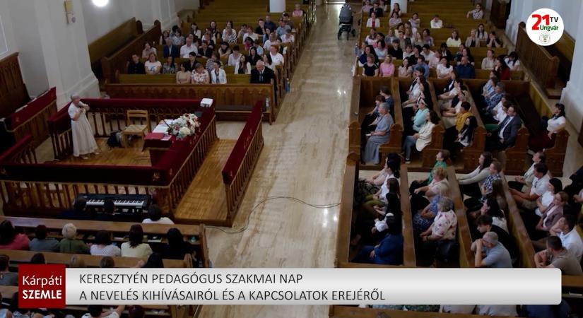 Keresztyén pedagógus szakmai nap a nevelés kihívásairól és a kapcsolatok erejéről (videó)