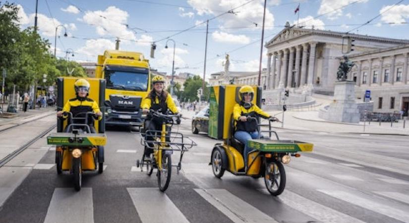 Forradalom a postán: Bécs lett Európa első teljesen zéró emissziós kézbesítő városa