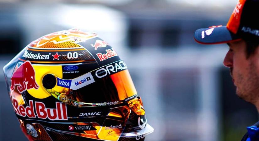 Verstappen különleges sisakkal készül a Red Bull hazai versenyére