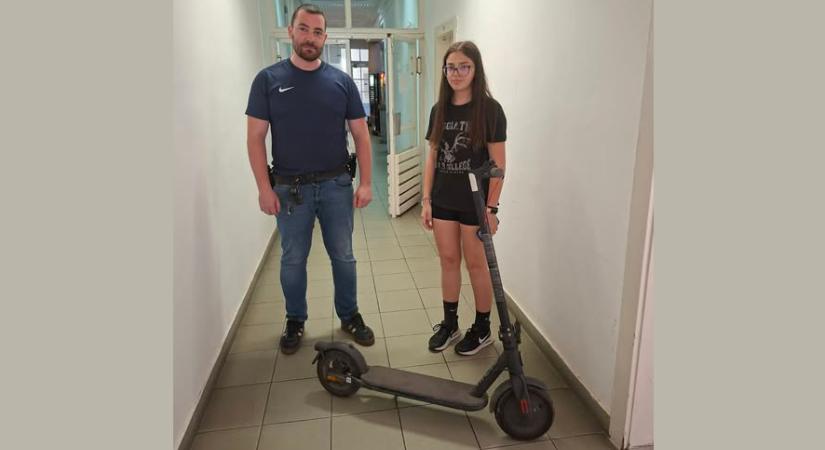 Egy nap alatt két rollert lopott Jászberényben, gyorsan elfogták a rendőrök