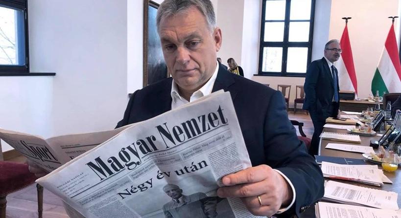 A Magyar Nemzet annyira retteg, hogy már konteókat gyárt Magyar Péterről