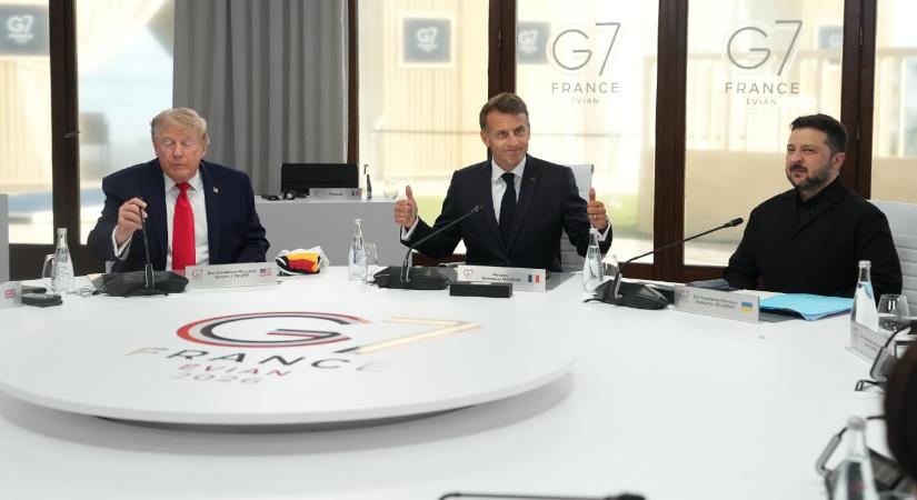 Rögtönözhették Trump és Zelenszkij G7-es találkozóját