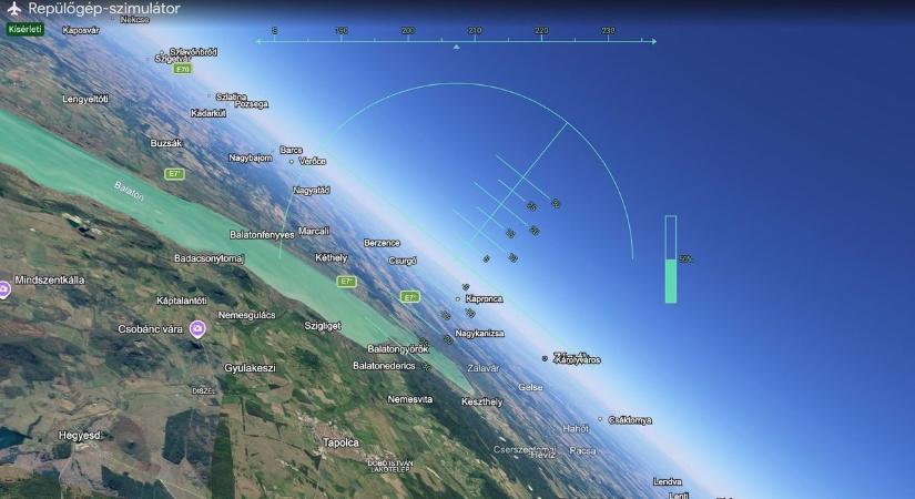 Pár kattintás és már a Balaton fölött repülhetünk ingyen – meglepő újdonságot mutatott a Google