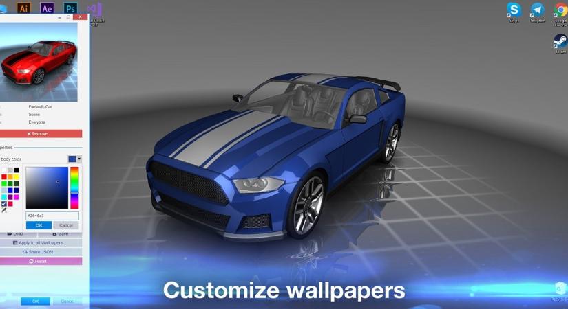 Veszélyes vírusok lapulhatnak a Wallpaper Engine egyes háttérképeiben
