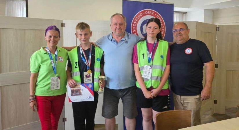 Zalai diák az ország legjobb kerékpárosa – nem csak elméletben ismeri kiválóan a közlekedési szabályokat
