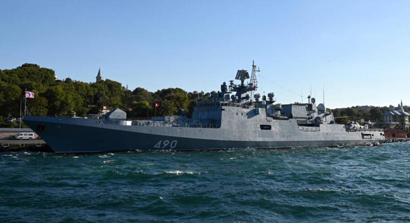 Figyelmeztető lövést adott le egy brit jachtra egy orosz hadihajó a La Manche-csatornán