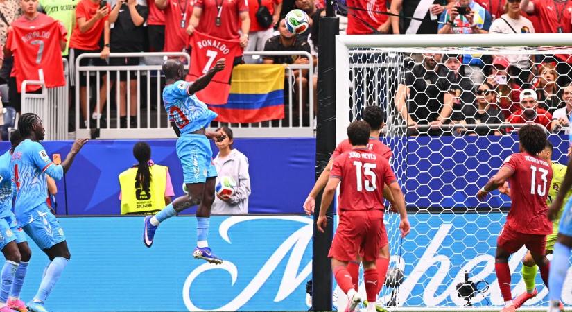 Itt van minden idők legröhejesebb vb-jelenete, a Kongói DK történelmet írt Portugália ellen