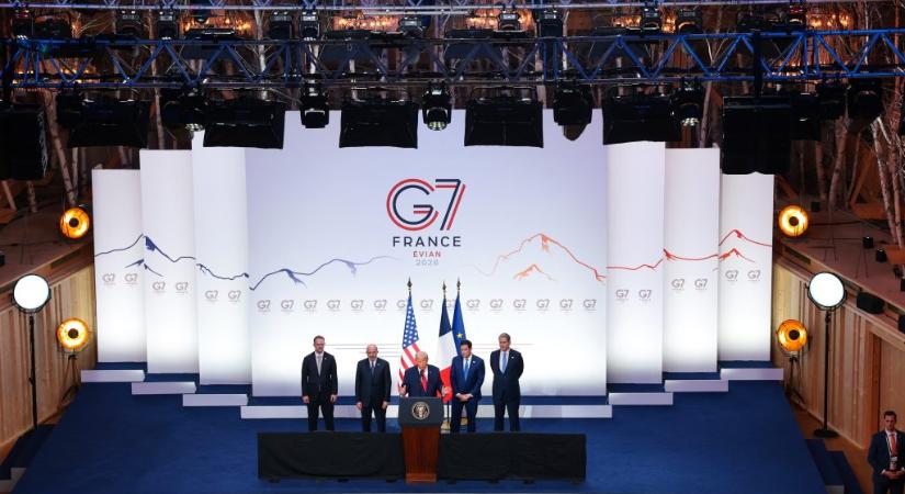 Trump a G7-csúcson már Putyint látta vesztesnek és Zelenszkijt győztesnek