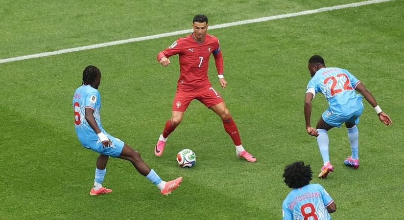 Itt az újabb meglepetés, a Kongói DK pontot rabolt Portugáliától