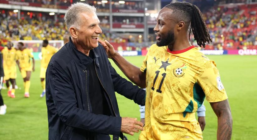 „Pont ez volt a terv” – így értékelt a ghánai kapitány, Carlos Queiroz