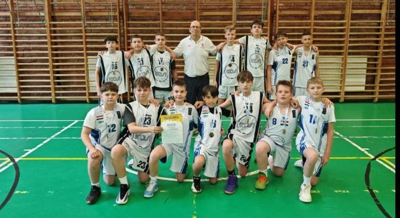 Hetedik lett a Toldi tagiskola fiú kosárcsapata