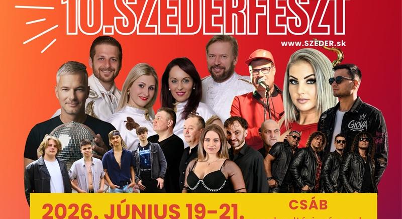 ABBA-slágerek, rock and roll és kibővített élménypark: ilyen lesz a jubileumi 10. szederFESZT