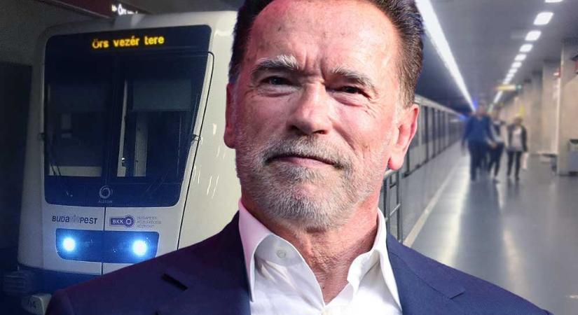 Schwarzenegger miatt lezárják az M2-es metrót: Két napig pótlóbuszok járnak az Örs felé, 100 milliókba kerülhet ez a filmeseknek