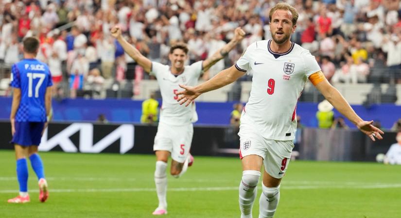 Megtört a 24 év tartó angol átok, amit Harry Kane rekorddal koronázott meg