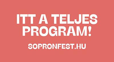 80 helyszínen 300 program a SopronFesten
