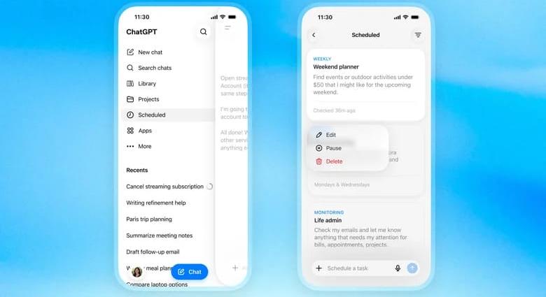 Időzítős újítást kapott a ChatGPT