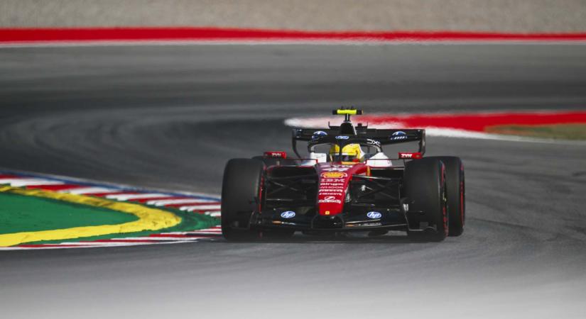 Vasseur óvatos Hamilton győzelme után: „Két hete még katasztrófáról beszéltek”