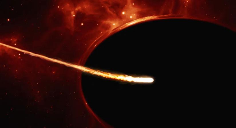 Villámgyors UFO-t észleltek egy hatalmas fekete lyuk közelében