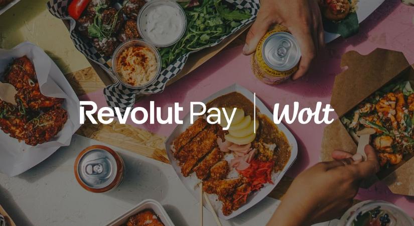 A Revolut egykattintásos fizetést és jutalmakat hoz a Wolt ügyfeleinek