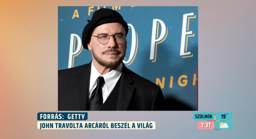 72 évesen lepte meg a világot John Travolta, arca miatt azonnal elindultak a találgatások