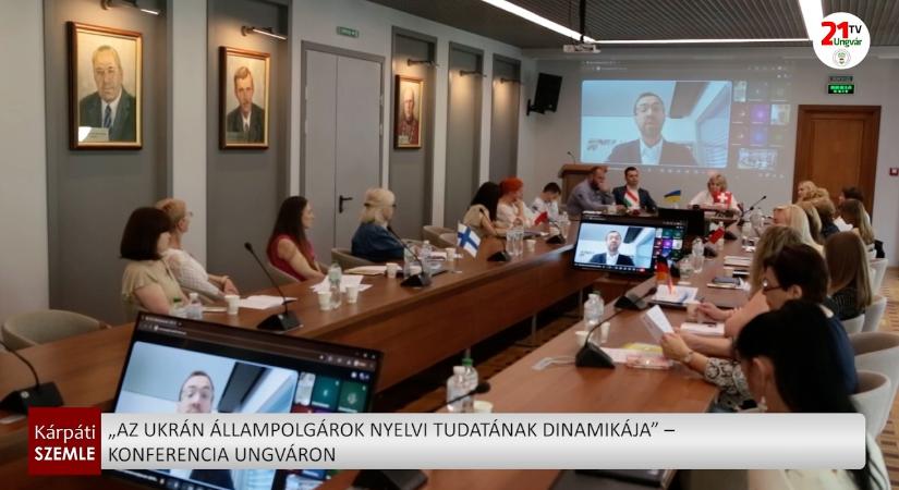 „Az ukrán állampolgárok nyelvi tudatának dinamikája” – konferencia Ungváron (videó)