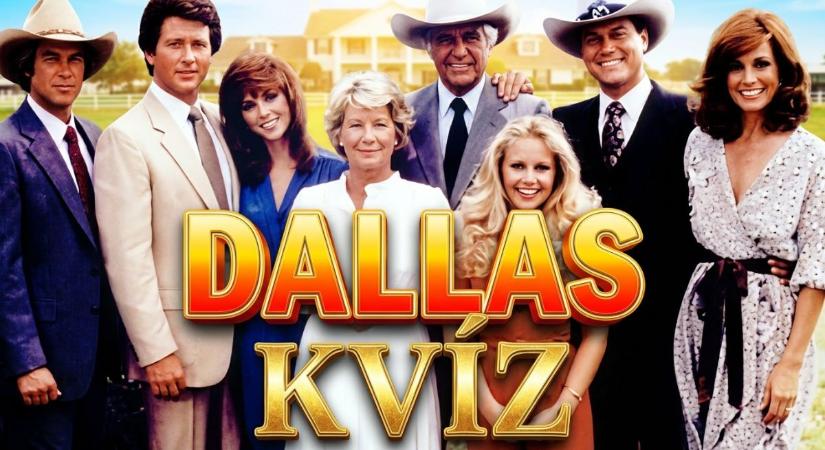 Retró kvíz: Emlékszel még a Dallasra? Lássuk, mennyire megy olajozottan ez a kvíz?