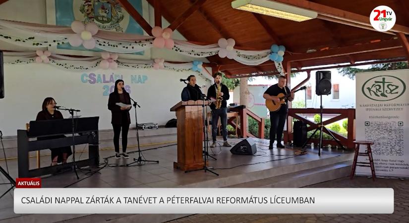 Aktuális (2026.06.18) – Családi nappal zárták a tanévet a Péterfalvi Református Líceumban (videó)