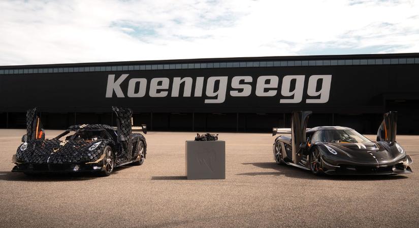 Christian von Koenigsegg mutatta meg nekünk a 111 km/h sebességű hatalmas új Lego hiperautót