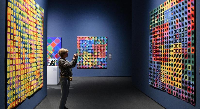 Victor Vasarely 120 kiállítások