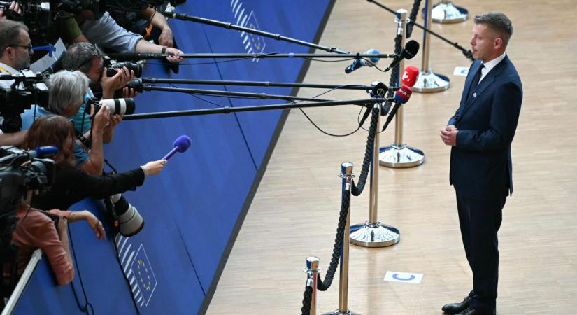 Magyar Péter Brüsszelben: Én nem fogok kimenni kávézni, amikor fontos döntések születnek