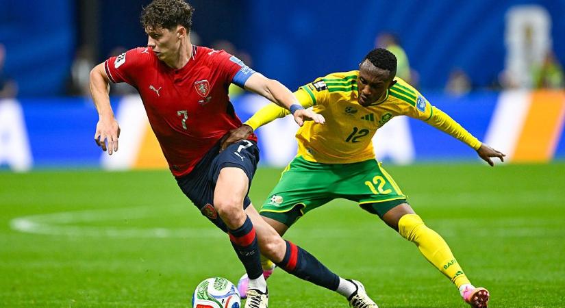 Vb 2026: Korai cseh vezetés után hajrágóllal mentett pontot Dél-Afrika - videó