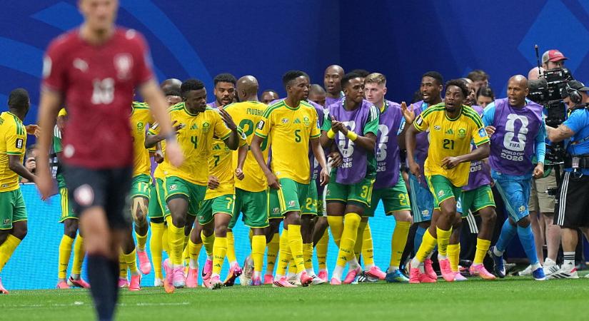 Ezt bánhatják a csehek: történelmi mérkőzésen ikszeltek Dél-Afrikával