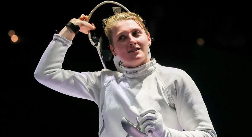 Eb-bronzérmes a párbajtőröző Muhari Eszter