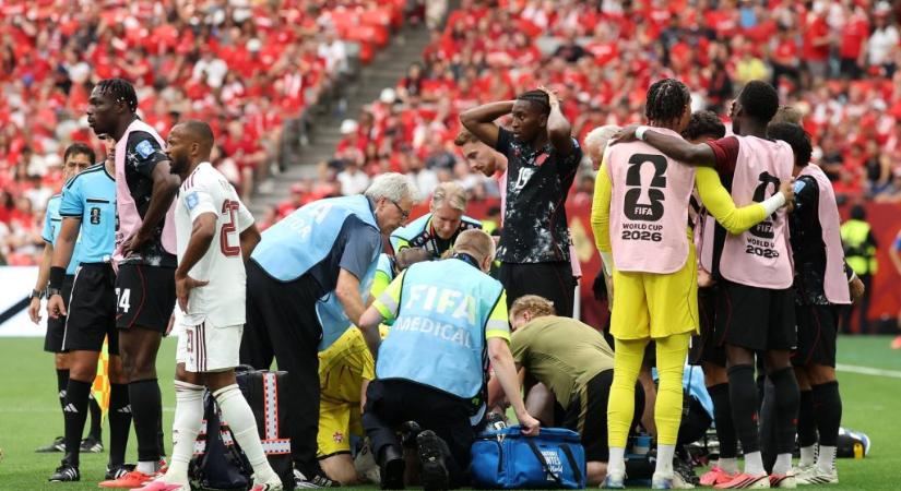 Kanada–Katar 6–0: a brutális belépő után lábtörést szenvedett a kanadai játékos