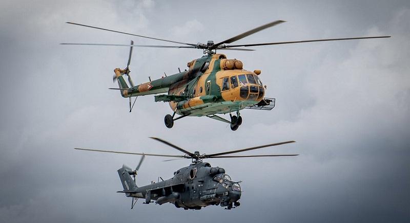 Elbúcsúztatták a Mi-24 harci és Mi-17 szállító helikoptereket