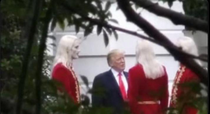 Tízmilliók dőltek be ennek a hamis fotónak – „Közzétették, majd törölték” – így indult a Trump–ufó átverés