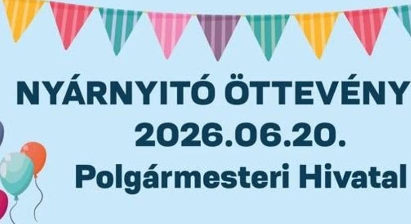 Nyárnyitó ünnepség, eltolt gyereknap és új Polgármesteri Hivatal Öttevényen