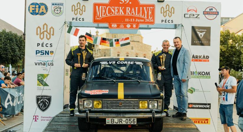 A bátaapáti győztes páros jól bírta az őrült tempót a fantasztikus pályákon