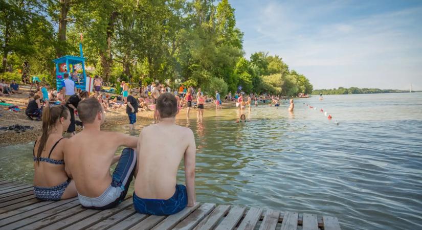 Ma nyit a Római Szabadstrand