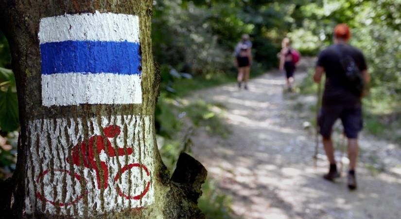 Kirándulóutakra is jutott az azbesztes kövekből, térkép mutatja, melyik szakaszok szennyezettek
