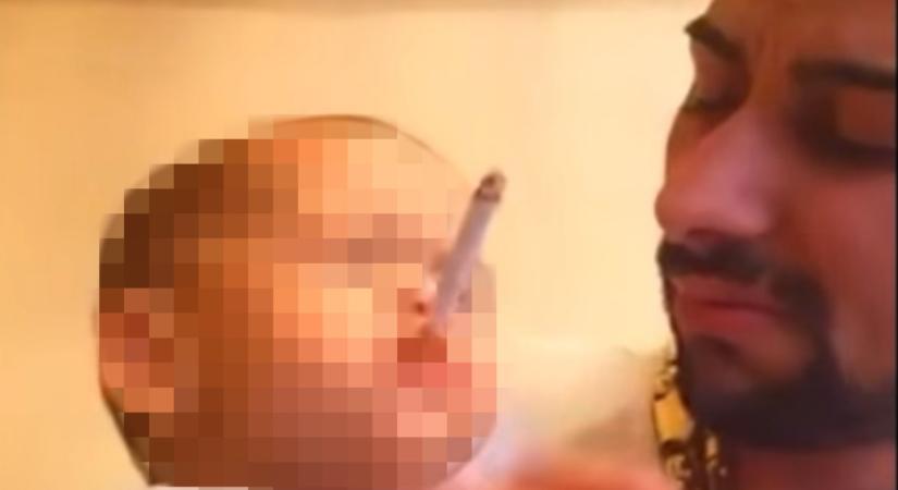 A kisbabáját cigizni kényszerítő Lakatos Brendon szombaton szabadul