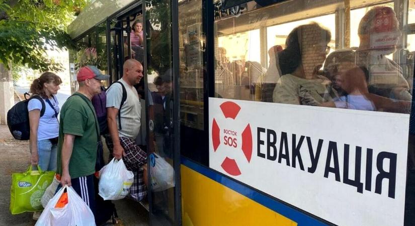 Újabb településekről rendeltek el kényszerű evakuálást Dnyipropetrovszk megyében