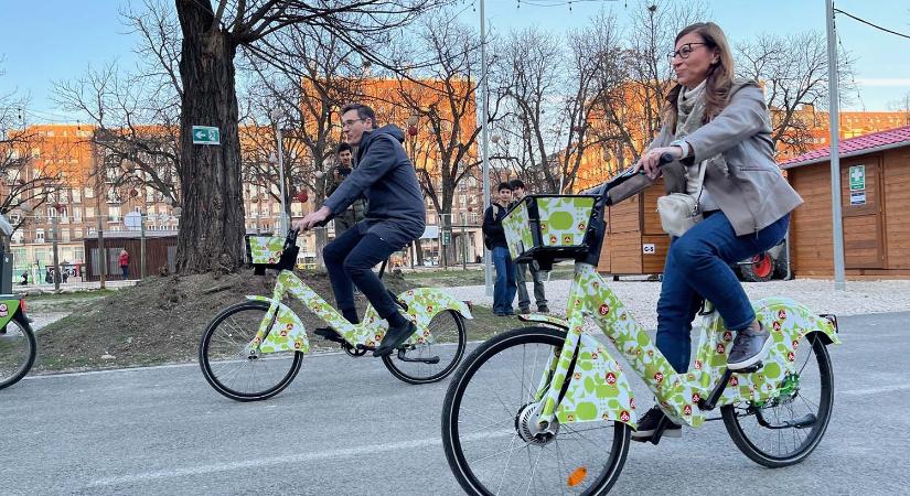 Ingyen lehet kipróbálni Budapest új közbringáit