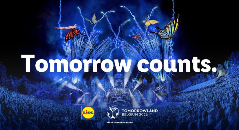 A Lidl többéves együttműködést kötött a Tomorrowland fesztivállal