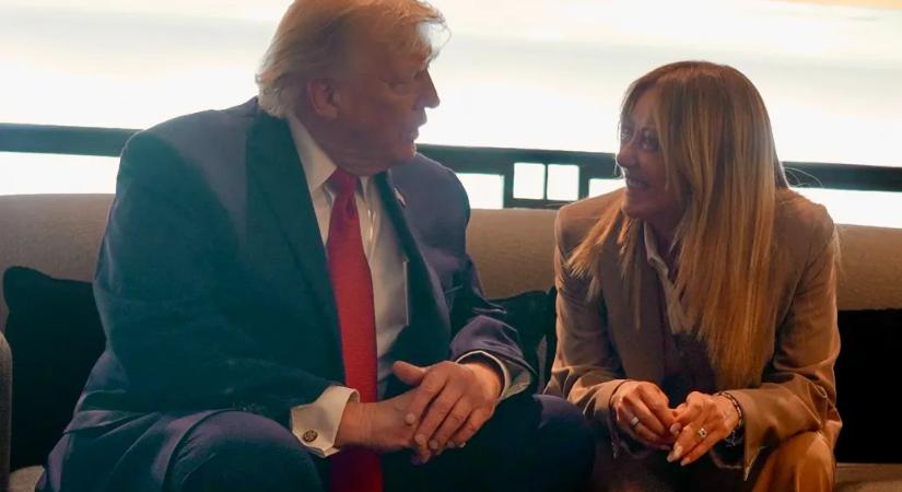 Meloni kiakadt, mert Trump azt állította, hogy könyörgött neki egy közös képért a G7-csúcson